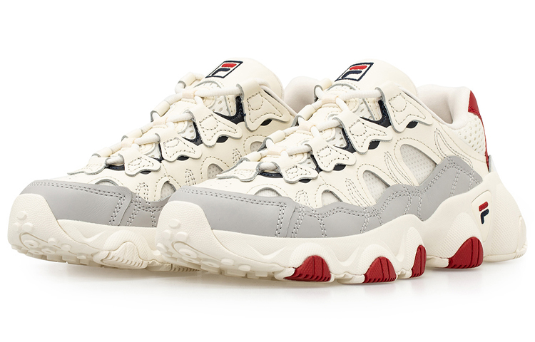 Lookbook (W) FILA Jagger VNTG Laufschuhe Weiß/Grau/Rot T12W031116FSV
