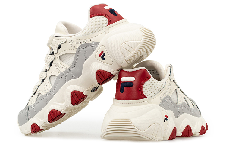 Shop (W) FILA Jagger VNTG Laufschuhe Weiß/Grau/Rot T12W031116FSV
