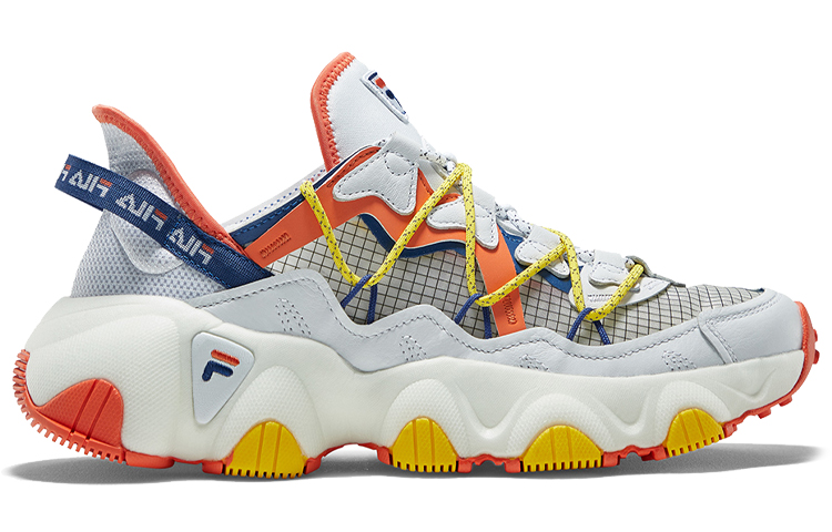 Order (W) Chaussures de Running FILA Jagger VNTG Jaune/Blanc/Orange T12W031105FWN