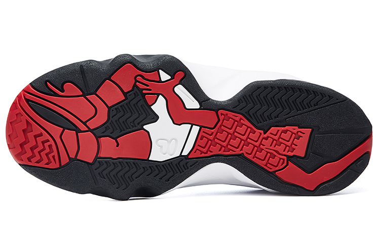 Purchase (W) FILA Janball Mid Retro Putih/Hitam/Merah F12W041216FWB