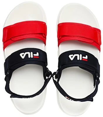 (W) FILA Jaya 复古蓝红色运动鞋 F12W226410FNF Lookbook (W) FILA Jaya 复古蓝红色运动鞋 F12W226410FNF