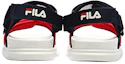 Shop (W) FILA Jaya 复古蓝红色运动鞋 F12W226410FNF