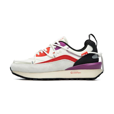 (W) FILA Jogger DX Retro Low Cut White/Purple