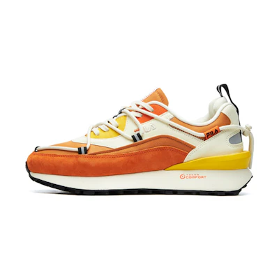 (W) FILA Jogger DX Retro Low Top Orange/White