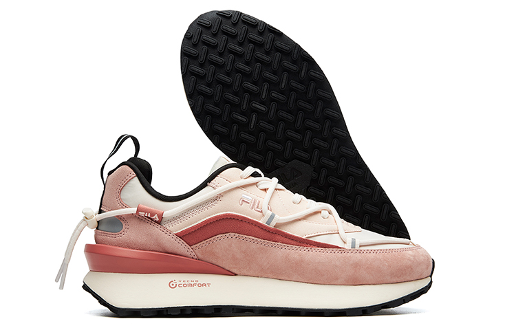 Details for (W) FILA 复古低帮粉色慢跑鞋 T12W111108FBM