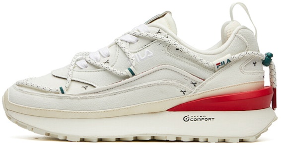 (W) 斐乐XMas低帮厚底休闲跑鞋 灰/红/绿 T12W111116FGG Buy (W) 斐乐XMas低帮厚底休闲跑鞋 灰/红/绿 T12W111116FGG