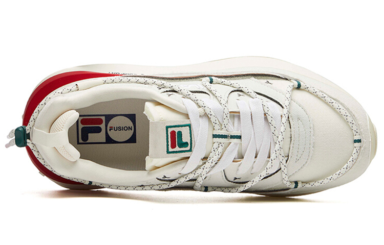 Order Fila Fusion 斐樂潮牌 Jogger DX XMas 低幫老爹鞋 女款 灰紅綠