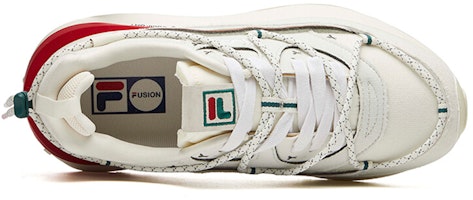 (W) 斐乐XMas低帮厚底休闲跑鞋 灰/红/绿 T12W111116FGG Order (W) 斐乐XMas低帮厚底休闲跑鞋 灰/红/绿 T12W111116FGG