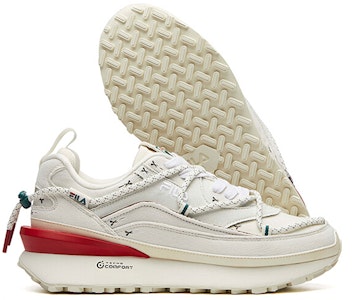 (W) 斐乐XMas低帮厚底休闲跑鞋 灰/红/绿 T12W111116FGG Shop (W) 斐乐XMas低帮厚底休闲跑鞋 灰/红/绿 T12W111116FGG