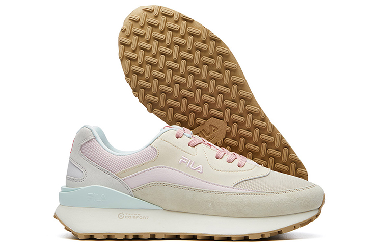 Shop (W) FILA ジョガー low (イエロー) F12W111113FPC