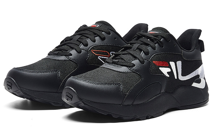 Lookbook FILA斐樂 Jogger Mind 流行戶外 運動 低筒 跑步鞋 女款 黑