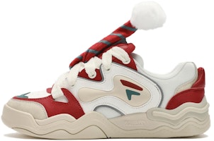 (Women) FILA KICK DX 'Xmas White Red' T12W412306FAF (Women) FILA KICK DX 'Xmas White Red' T12W412306FAF