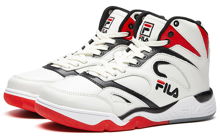 (W) FILA KJ 7 High Top Basketball Shoes Red 圖 3