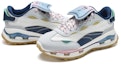 Shop (W) FILA KM2 PO 'Blanco Olímpico/Gris Roca Lunar' F12W433109FGL