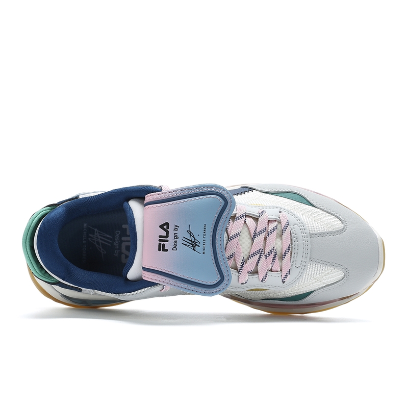 Purchase (W) FILA KM2 PO "オリンピック白/月灰" (Orinpikku Shiro/Tsuki Hai) F12W433109FGL