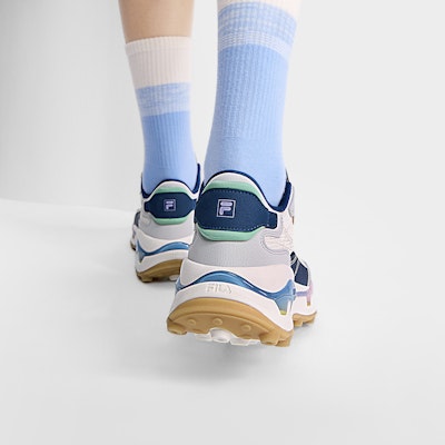 (W) FILA KM2 PO 'Blanco Olímpico/Gris Roca Lunar' F12W433109FGL 2