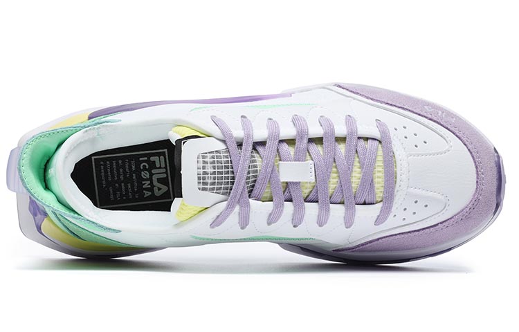 Lookbook (W) FILA KM 鞋款 '白紫青' F12W233113FWP