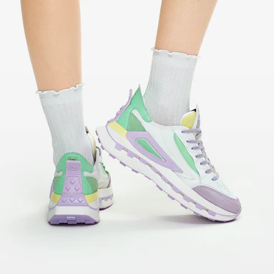 (W) FILA KM 鞋款 '白紫青' F12W233113FWP 2