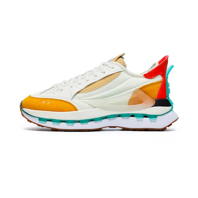(W) FILA KM Shoes 'White Yellow Orange'