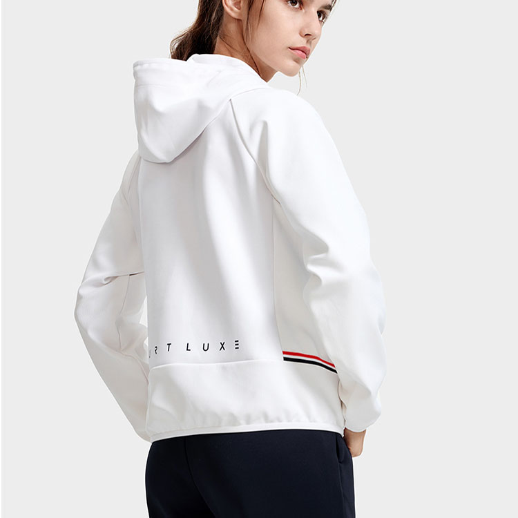 (Women) FILA Knitted Casual Hoodie Jacket White A11W313502F-WT 圖 8