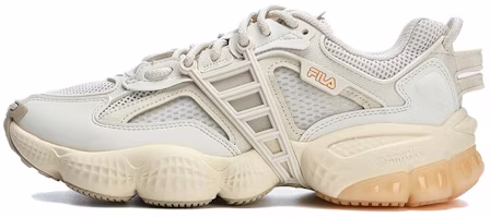 (Women) FILA Ladder Shoes 'Cream White Orange' F12W322101FWA (Women) FILA Ladder Shoes 'Cream White Orange' F12W322101FWA