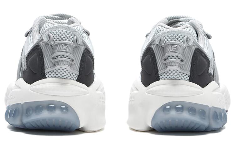 Lookbook FILA斐樂 Ladder 防滑耐磨 低筒 運動休閒鞋 女款 銀灰色