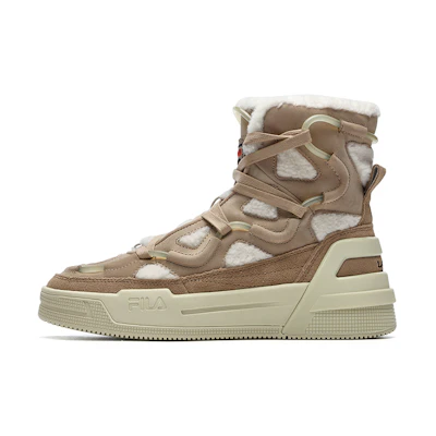(W) FILA Lanvin High-Top Sneaker 'Nougat Cream'