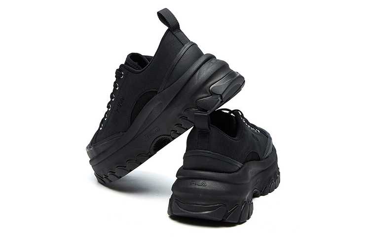 Details for (Women) FILA Lava Canvas Low Top 'Black Non-Slip Breathable' F12W124155FBK