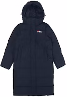 Lookbook (W) FILA 傳奇藍標印花連帽羽絨冬季運動外套. F61W148956FNV