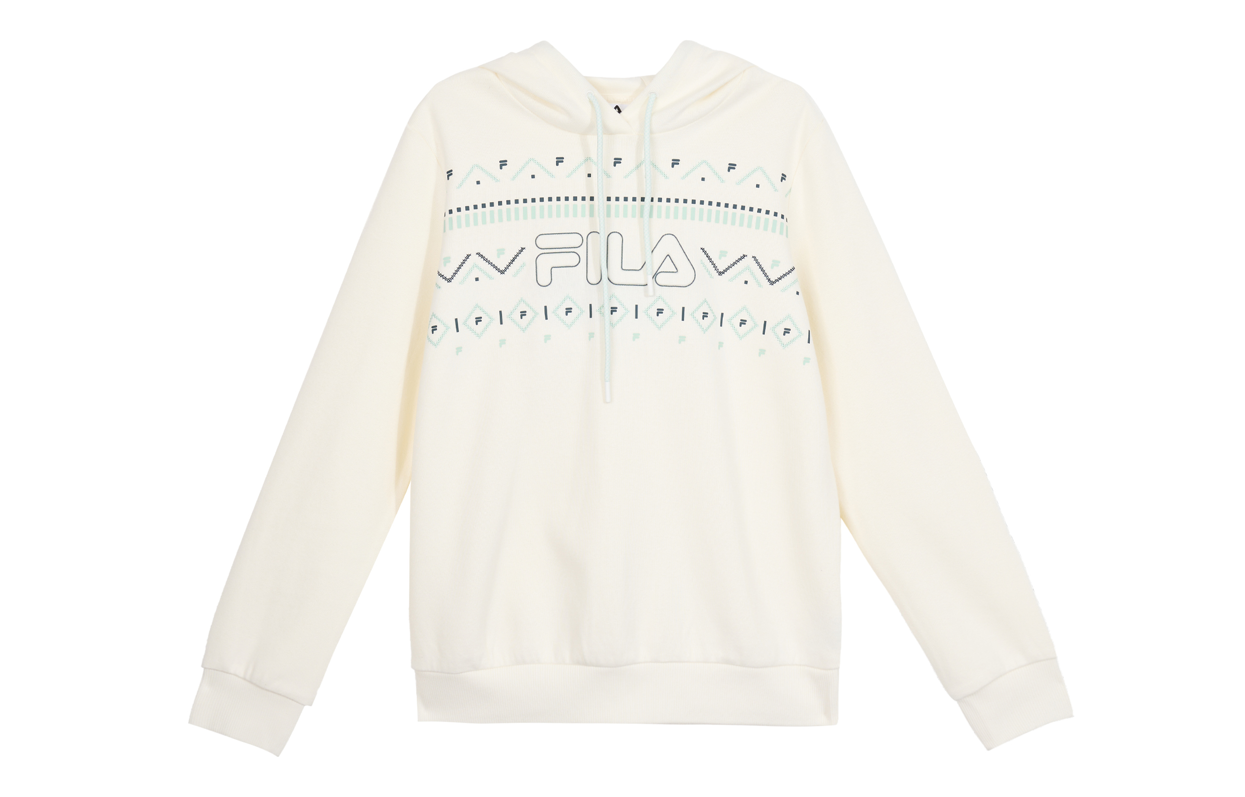 Order (W) FILA 字母印花連帽上衣 F11W344215FIV