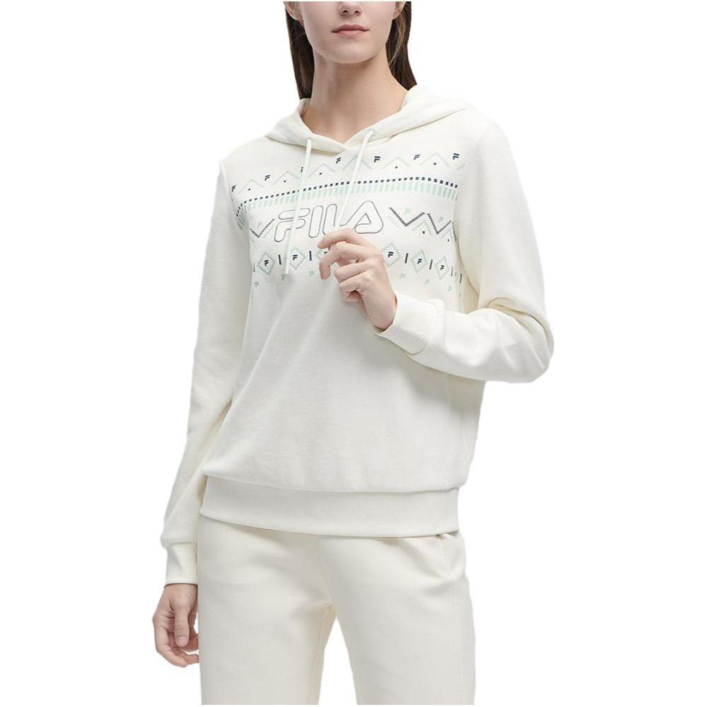 Shop (W) FILA 字母印花連帽上衣 F11W344215FIV