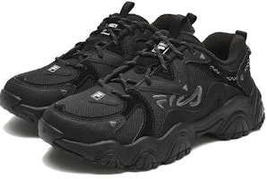 FILA斐樂 百搭潮流 輕鬆舒適 防滑耐磨 低幫 生活休閒鞋 女款 黑色 Order FILA斐樂 百搭潮流 輕鬆舒適 防滑耐磨 低幫 生活休閒鞋 女款 黑色