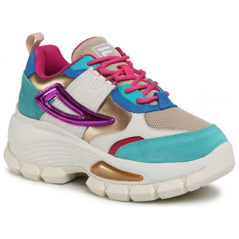 Lookbook (Women) FILA Lifestyle Low 'Blue Gold' 1011024-80L
