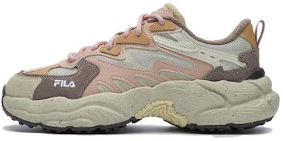 (Women) FILA Lifestyle Low 'Yellow Brown Pink' F12W341123FCM (Women) FILA Lifestyle Low 'Yellow Brown Pink' F12W341123FCM