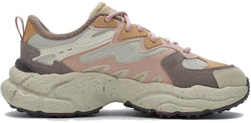 (Women) FILA Lifestyle Low 'Yellow Brown Pink' F12W341123FCM Order (Women) FILA Lifestyle Low 'Yellow Brown Pink' F12W341123FCM