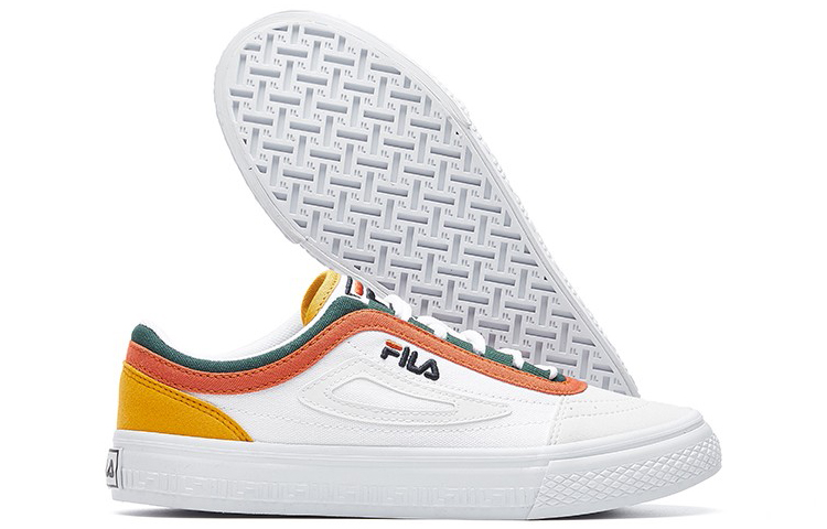 Shop (W) Zapatillas FILA Light Blanco/Amarillo/Naranja F12W034423FWN