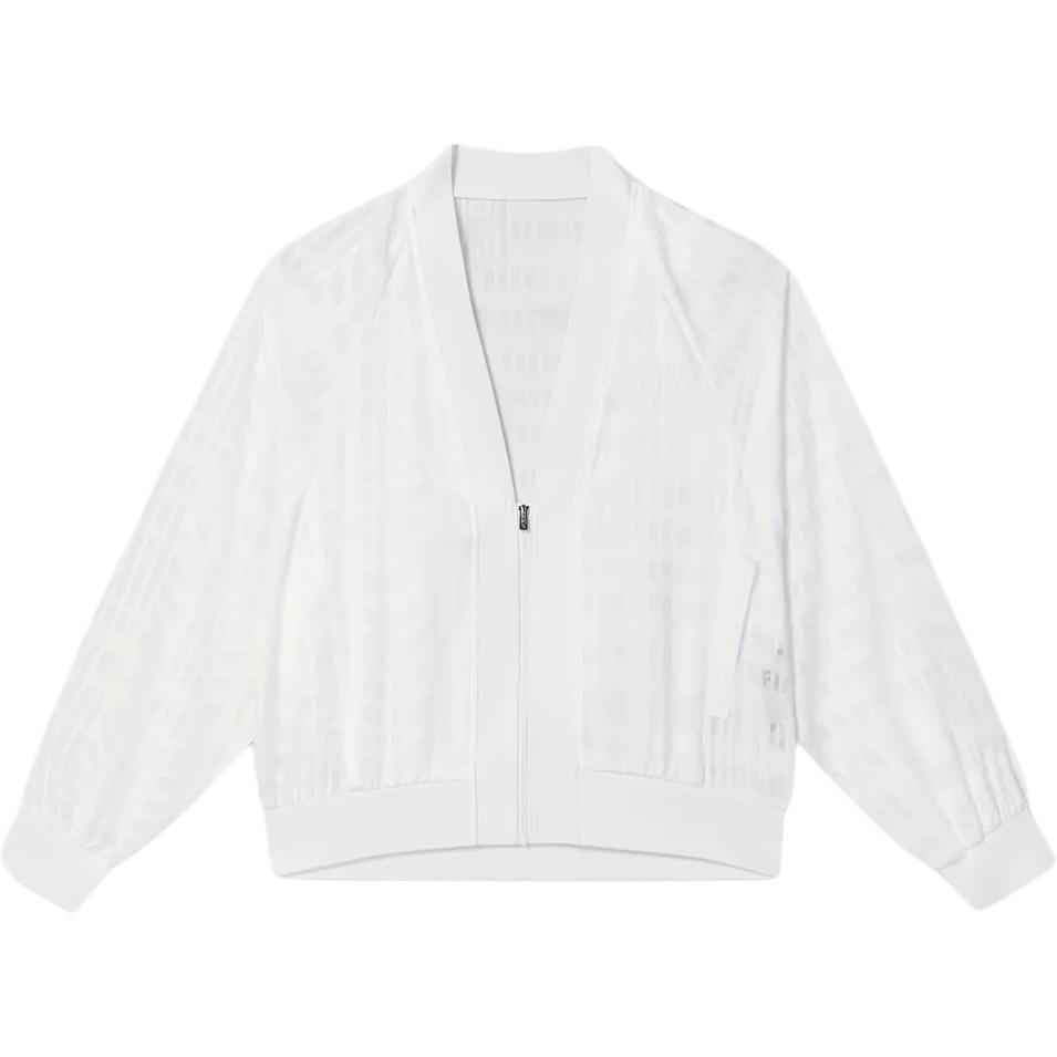 (Women) FILA Lightweight Breathable Zip-Up Jacket in Bright White F11W438705F-WT 圖 2