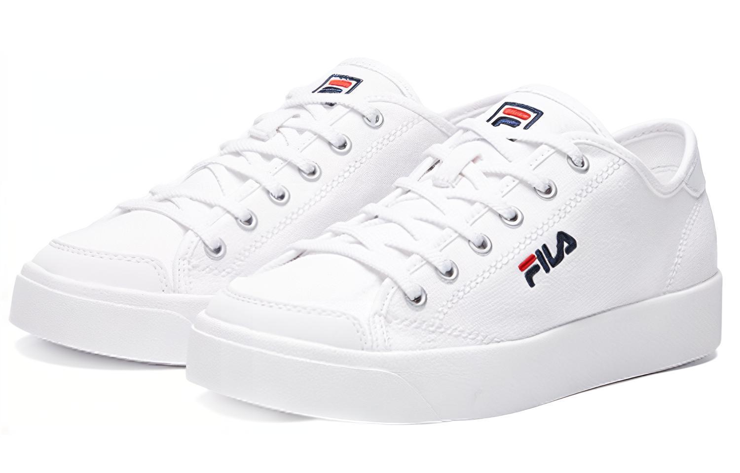 Lookbook (W) Baskets Légères FILA Couple Blanches F12W024401FWT