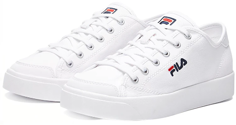(W) Baskets Légères FILA Couple Blanches F12W024401FWT Lookbook (W) Baskets Légères FILA Couple Blanches F12W024401FWT