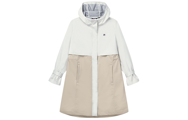 (Women) FILA Lightweight Hooded Jacket Steam White Casual Activewear F11W211704F-IV 圖 2