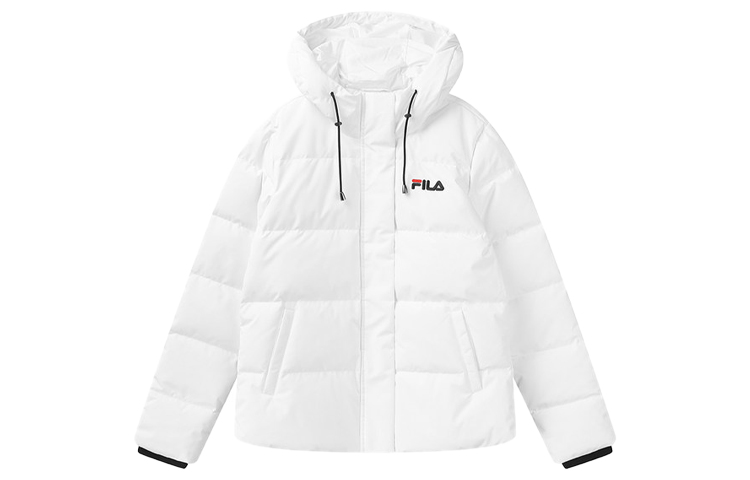 (Women) FILA Lightweight Short Down Jacket White Winter Collection F61W048911FWT