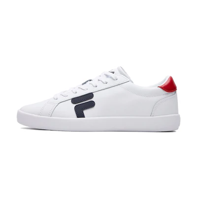 (W) FILA Low-Top 'White Red'