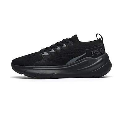 (W) FILA Low-Top Black
