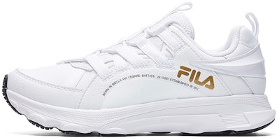 (Women) FILA Low-Top Casual Running Sneaker 'White' F12W942505FWT (Women) FILA Low-Top Casual Running Sneaker 'White' F12W942505FWT