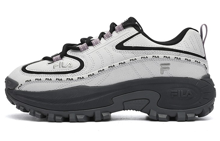 (Women) FILA Low-Top Dad Shoes 'Grey Black' F12W144136FNB