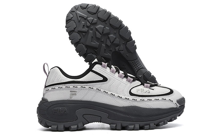 Order (W) （女性用）FILA ロートップ ダッドシューズ 'グレーブラック' F12W144136FNB F12W144136FNB