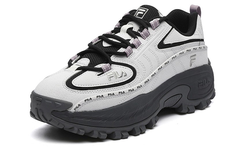 Lookbook (W) （女性用）FILA ロートップ ダッドシューズ 'グレーブラック' F12W144136FNB F12W144136FNB