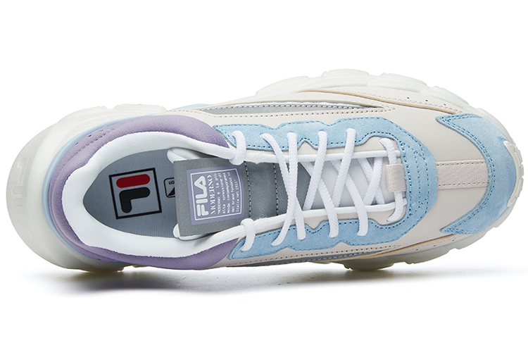 Lookbook (W) FILA 厚底ローカット ピンク/パープル F12W134144FPL