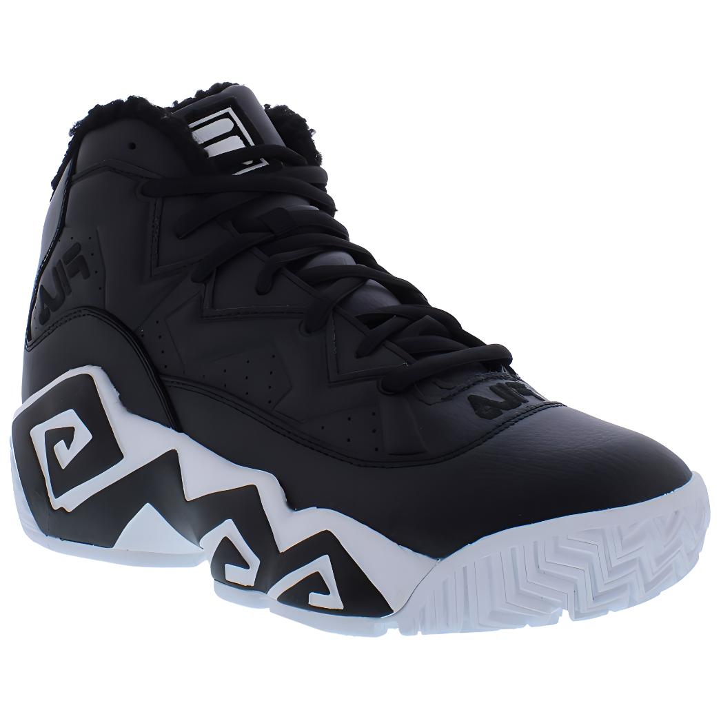 (W) FILA Low-Top Running Shoes 'Black and White' 圖 2