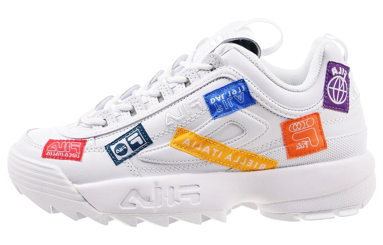 (W) FILA Low-Top Running Shoes 'White CMFT'